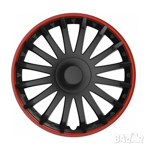 Тасове за джанти 14'' Versaco Crystal RO черен