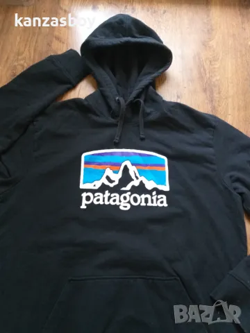 Patagonia M's Fitz Roy Horizons Uprisal Hoody - страхотно мъжко горнище L, снимка 3 - Спортни дрехи, екипи - 47766943