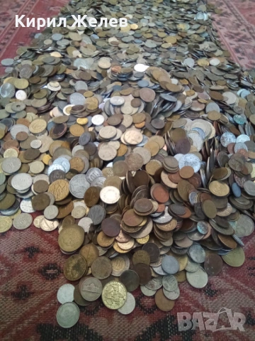 Монети от цял свят 11,800 броя 44 кила 78910, снимка 13 - Нумизматика и бонистика - 48085246