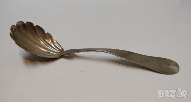 Сребърна лъжичка, снимка 2 - Антикварни и старинни предмети - 29887776