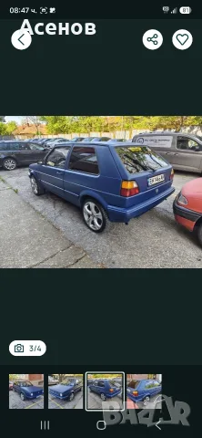 Volkswagen Golf II, снимка 3 - Автомобили и джипове - 56456321