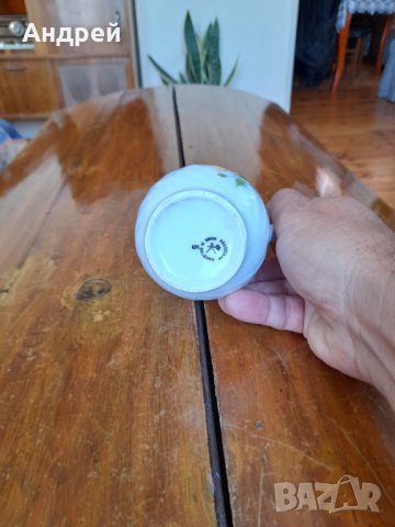 Стара порцеланова кана,каничка #2, снимка 6 - Антикварни и старинни предмети - 33743456