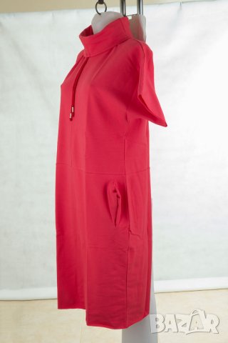 Спортна рокля в цвят корал Tessita - L, снимка 4 - Рокли - 42803122
