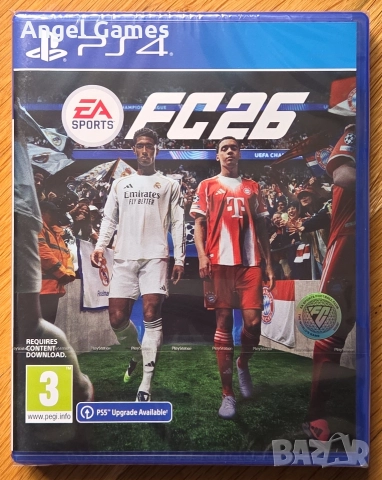Запечатан! FC26 PS4 Playstation 4 FIFA 2026 FC 26 Плейстейшън футбол