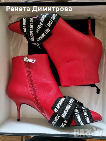 Дамски боти Love moschino , снимка 3 - Дамски боти - 36441964