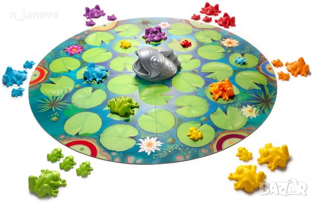  Детска настолна игра Smart Games - Froggit, снимка 3 - Образователни игри - 38678879