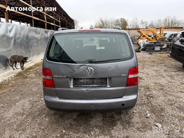 VW TUARAN 1.9 дизел 6 ск 6+1  КОД НА ДВИГАТЕЛ  BKC САМО НА ЧАСТИ , снимка 4 - Части - 52421147
