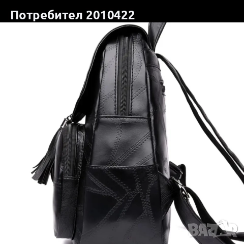 Нова дамска раница с размери 26/12/30 см. , снимка 3 - Чанти - 51769070