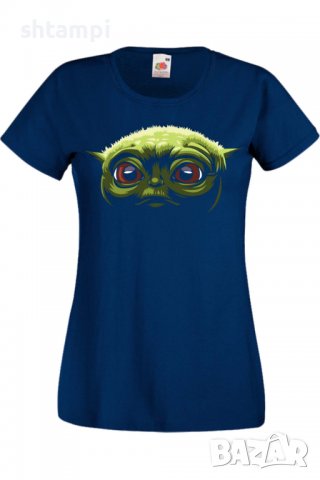Дамска тениска Star Wars Yoda 2,Филм,Игра,superhero,Изненада,Подарък,Повод,, снимка 6 - Тениски - 37732885