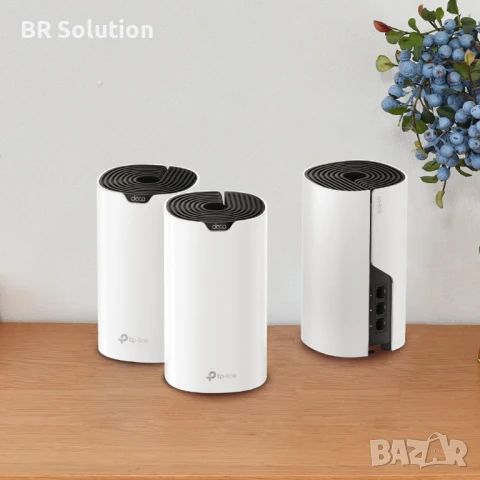 Безжична Wi-fi Mesh система TP-Link Deco S7(3-pack) AC1900, снимка 4 - Рутери - 50892058