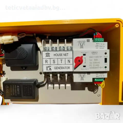 ATS Кутия ТРИФАЗНА с Подсилена Контакторна Система 5кв,6кв,7,5кв 8кв, снимка 2 - Генератори - 47899658