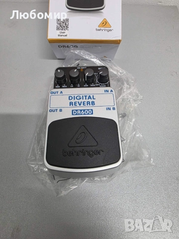 Behringer DR600 Eфект за китара, снимка 4 - Китари - 52870474