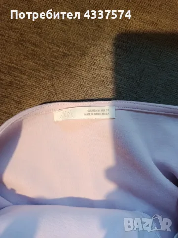 Розова мини рокля Zara , снимка 2 - Други - 56226452
