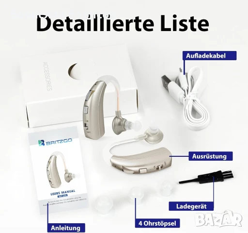 Слухови апарати, снимка 2 - Друга електроника - 50873878