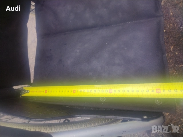 Сгъваема инвалидна рингова количка със степенки Марка: INVACARE Ширина на седалката 45см Дълбочина 4, снимка 4 - Инвалидни колички - 54009941