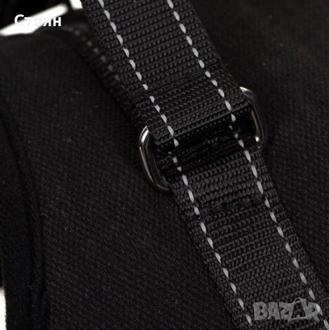 Нашийник за кучета Deluxe черен (L), снимка 3 - За кучета - 42339548