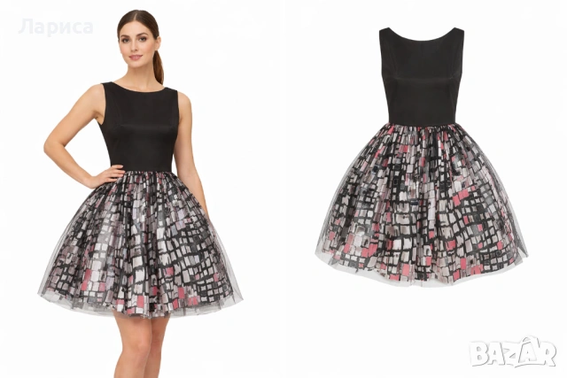 Къса рокля Junona