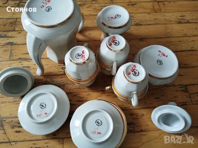 Наградни стъклени чаши.Порцеланови чаши за кафе на китка, снимка 16 - Антикварни и старинни предмети - 48729191