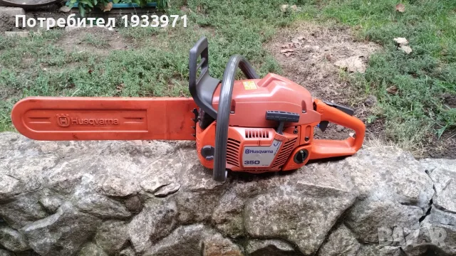 Моторна резачка Хускварна 350, снимка 2 - Моторни триони/резачки - 56237985