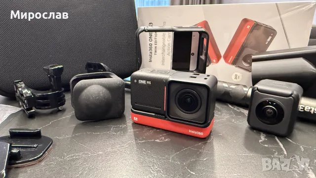 Insta360 RS + 4K mode lens, снимка 5 - Камери - 56107526