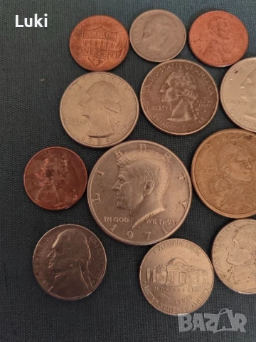 Монети САЩ , снимка 5 - Нумизматика и бонистика - 51112460