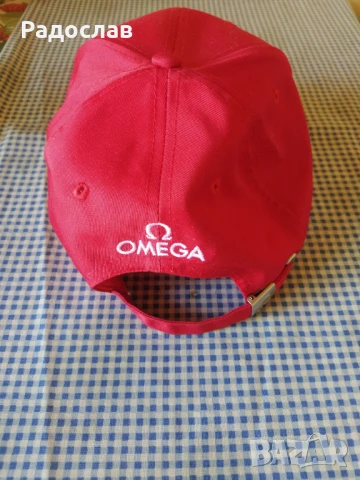 спортна шапка с козирка OMEGA, снимка 4 - Шапки - 50734100