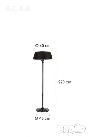 Venice Heat Stand инфрачервен отоплител, снимка 2 - Отоплителни печки - 53159322