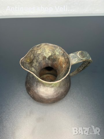 Чукана бронзова кана №4714 , снимка 7 - Антикварни и старинни предмети - 42790650