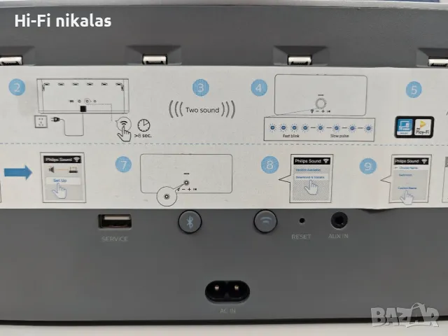 безжична смарт блутут тонколона PHILIPS TAW6505, снимка 4 - Тонколони - 47863232