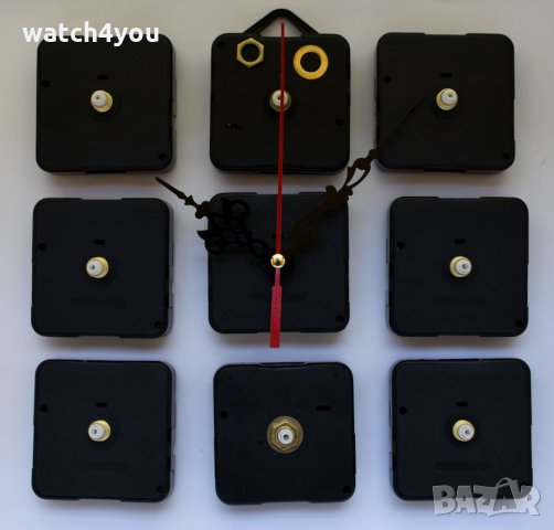 НОВ МЕХАНИЗЪМ ЗА СТЕНЕН ЧАСОВНИК-БЕЗШУМЕН ПЛАВЕН "ПЛАВАЩ". МЕХАНИЗМИ ЗА СТЕННИ ЧАСОВНИЦИ MEHANIZAM , снимка 5 - Стенни часовници - 28442239