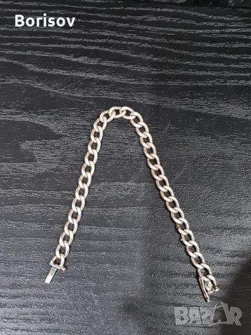 Немска сребърна гривна , снимка 2 - Гривни - 31614264