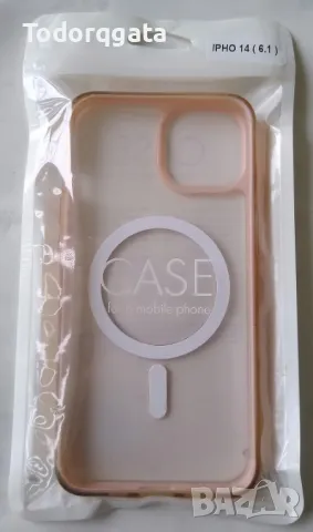 Чисто нов силиконов предпазващ гръб ring case за Iphone 14 (6.1инча) MagSafe Case, снимка 2 - Калъфи, кейсове - 48249901