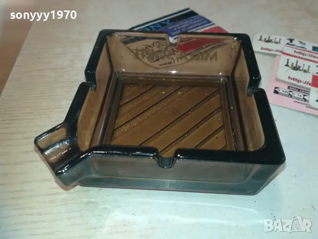 MILDE SORTE-11Х11СМ ПЕПЕЛНИК 0110241740, снимка 2 - Други ценни предмети - 47424371