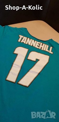 Original Vintage 90's MAJESTIC RYAN TANNEHILL MIAMI DOLPHINS NFL T-Shirt, снимка 2 - Тениски - 29770412