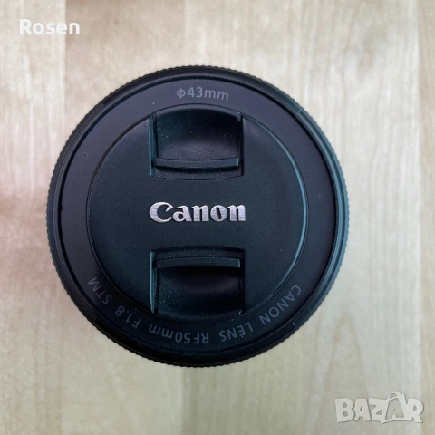 Canon RF 50mm/1.8 STM, снимка 2 - Обективи и филтри - 54264688