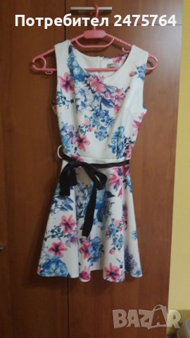 Рокля с цветя