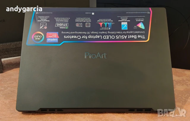 4K Ultra HD OLED/Core i7-12700H/NVidia RTX 3070Ti/16GB RAM/1TB SSD NVMe/ASUS ProArt Studiobook H7600, снимка 7 - Лаптопи за игри - 51430409