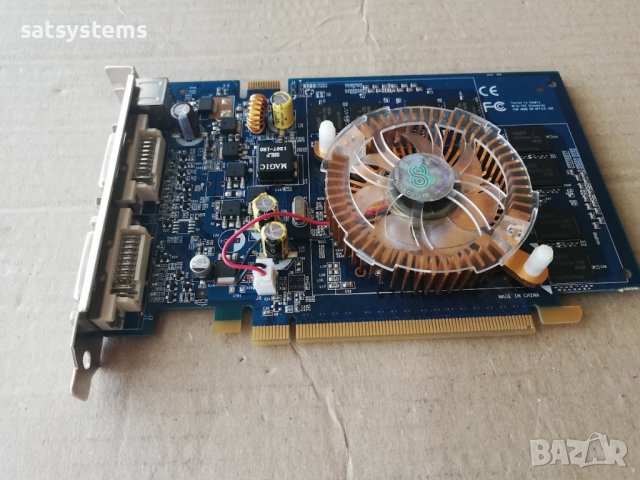 Видео карта NVidia GeForce Chaintech 7600 GS 256MB GDDR2 128bit PCI-E, снимка 5 - Видеокарти - 40689909