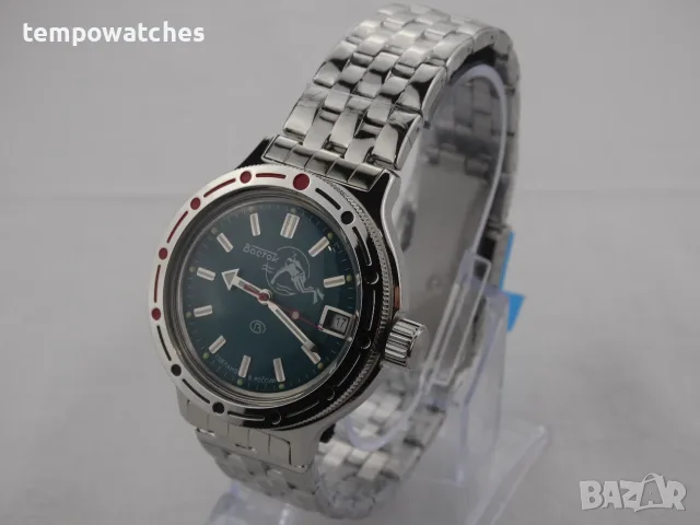ВОСТОК АМФИБИЯ АВТОМАТИЧЕН-"SCUBA DUDE" ref: 420059, снимка 12 - Мъжки - 43232645
