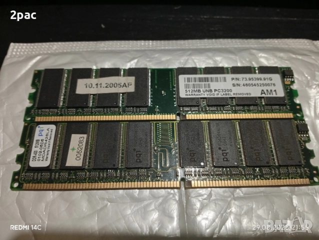 рам памет ддр,400 и ддр2, снимка 7 - RAM памет - 51539666