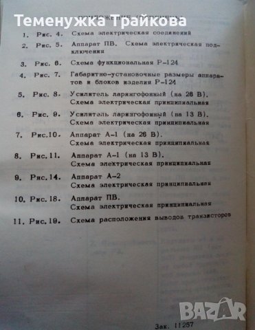 Техническо описание и инструкция за експлоатация за Р-124, снимка 3 - Друга електроника - 39573815