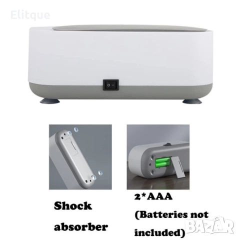 Мултифункционална преносима ултразвукова чистачка - стерилизатор на батерии RF-717, снимка 2 - Друга електроника - 52862760