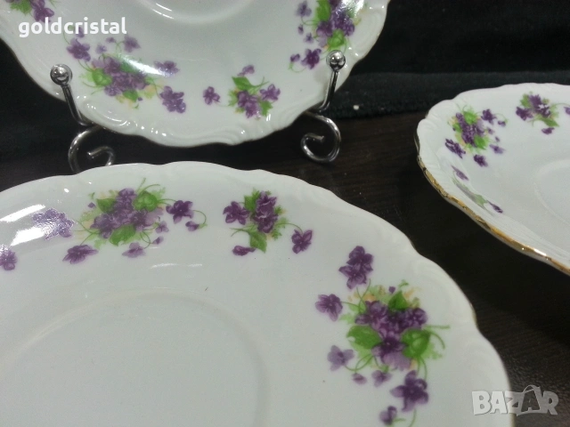 Английски фин порцелан чинийки , снимка 6 - Антикварни и старинни предмети - 46869230