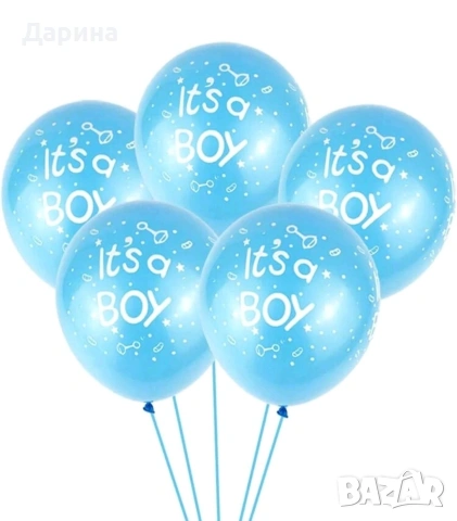 Голям балон boy or girl, банер и балони, снимка 6 - Други - 42352350