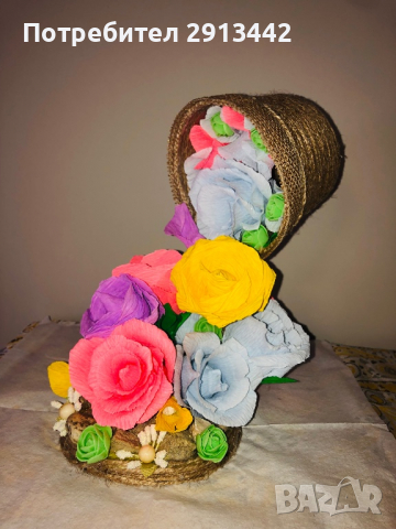 Летяща саксия, снимка 2 - Декорация за дома - 36422998