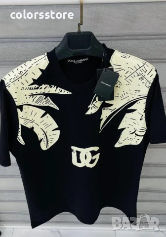 Мъжка Черна тениска D&G/IM226s