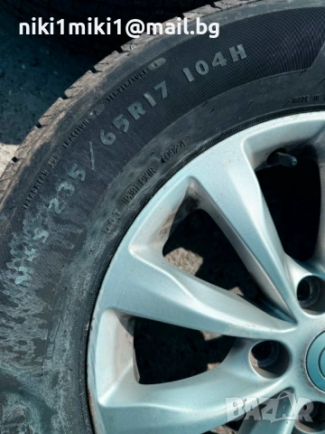 Джанти с гуми 5х127 17 цола, снимка 4 - Гуми и джанти - 53908330