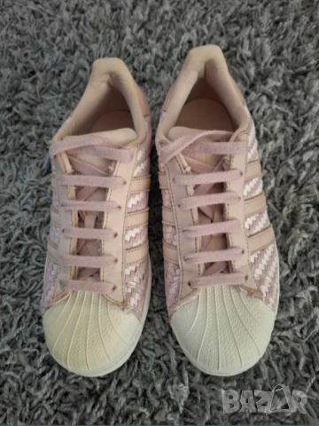 ADIDAS SUPERSTAR 39.5, снимка 2 - Маратонки - 54299495