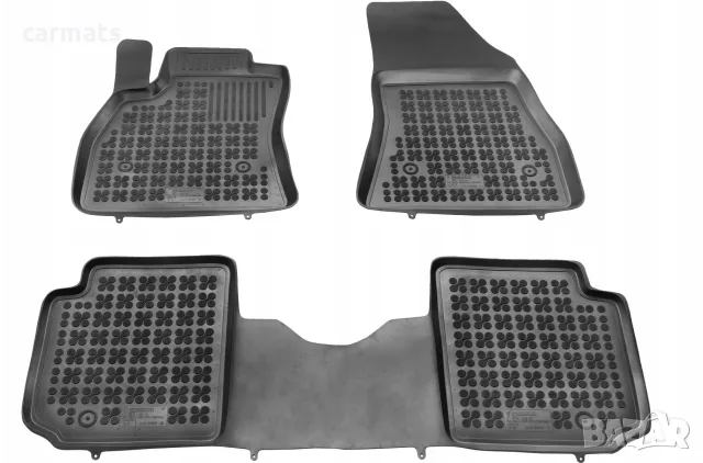 Гумени стелки Rezaw-Plast за Fiat 500L (2013+) - тип леген - 7 seats