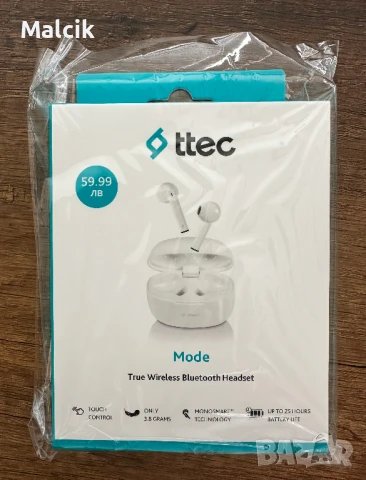 TTEC Безжични слушалки с Bluetooth